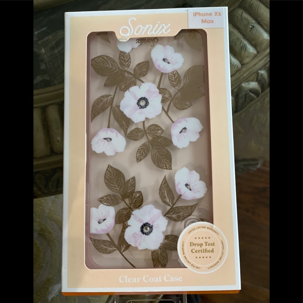 NWT Sonix iPhone XS Max clear phone case